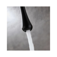 Смеситель высокий для раковины Bronze de Luxe СКАНДИ черный 9015B