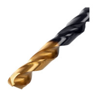 Сверло по металлу Golden Tip 6.5 мм, HSS-Tin, 10 шт, DIN 338 Denzel 717216