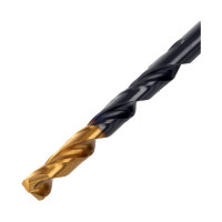 Сверло по металлу Golden Tip 4.2 мм, HSS-Tin, 10 шт, DIN 338 Denzel 717210