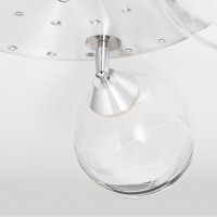 Люстра Citilux Самба с поворотными плафонами Алюминий Хром CL158132