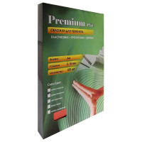 Прозрачные пластиковые обложки Office Kit А4, 0.18 мм, красные, 100 шт. PRA400180