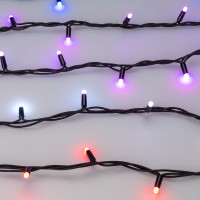 Светодиодная гирлянда Ardecoled ARD-STRING-PRO-10000-BLACK-95LED-MILK-LIVE RGBW-DMX, 031755