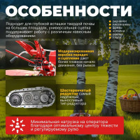 Культиватор бензиновый SL-187L ASILAC AS1556-1 ЦД-0150653376