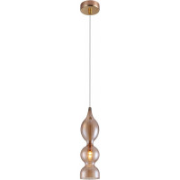 Подвесной светильник Crystal lux Iris SP1 B Amber