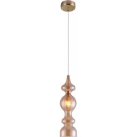 Подвесной светильник Crystal lux Iris SP1 A Amber