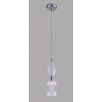Подвесной светильник Crystal lux Iris SP1 B Transparent