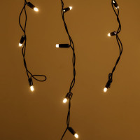 Светодиодная гирлянда Ardecoled ARD-EDGE-CLASSIC-2400x600-BLACK-88LED-MILK-STD Warm, 034107