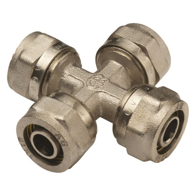 Крестовина AQUALINK 16х16х16х16 (Цена за упаковку 10 шт.)  арт. 466