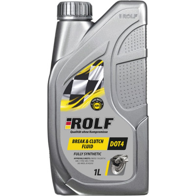 Тормозная жидкость Rolf Brake & Clutch Fluid 322205