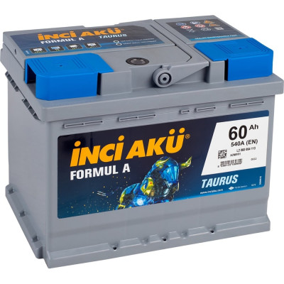 INCI AKU Аккумулятор Formul A 60L 540A 242x175x190 450706
