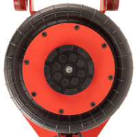 Домкрат пневматический подкатной 3т, WIEDERKRAFT 135-435 мм с регулировкой угла наклона рукояти, WDK-81813