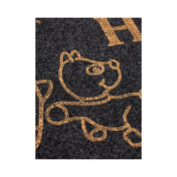 Влаговпитывающий коврик ComeForte ВЕЛЮР ПОЧЕМУ Я 50х80 см серый TCLR/W-902