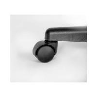 Кресло оператора Helmi HL-M07 Comfort ткань, спинка сетка черная/сиденье TW черная 306211