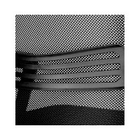 Кресло оператора Helmi HL-M07 Comfort ткань, спинка сетка черная/сиденье TW черная 306211