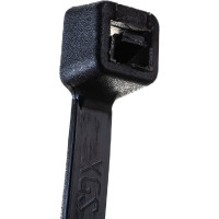 Нейлоновый хомут стяжка DolleX 3,6х150 мм, уп. 100 шт., черный SN-415