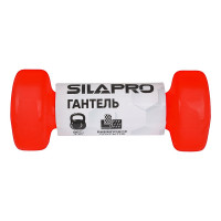 Гантель с виниловым покрытием SILAPRO 3 кг 197-008