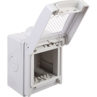 Коробка для настенного монтажа DKC Avanti, IP55, серая, 2 модуля 4403932