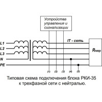 Реле контроля изоляции ПОЛИГОН РКИ-35 ПЛГН.991002.042-01