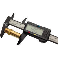 Штуцер пневмо 1/4" НР - 12 мм, 5 шт HG 1645115