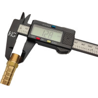 Штуцер пневмо 1/4" НР - 12 мм, 5 шт HG 1645115