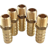 Штуцер пневмо 1/4" НР - 12 мм, 5 шт HG 1645115