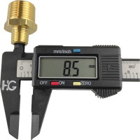 Ниппель переходной пневмо 1/2" НР х 1/4" НР, 5 шт HG 1645009