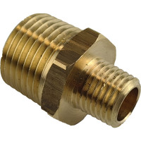 Ниппель переходной пневмо 1/2" НР х 1/4" НР, 5 шт HG 1645009