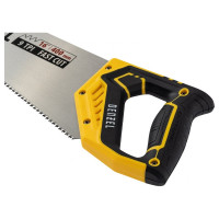 Ножовка по дереву Denzel, 400 мм, 9 TPI, зуб 3D, двухкомпонентная рукоятка 24145