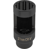 Головка для снятия дизельных форсунок Rockforce 27мм 1/2 12гр. RF-907G2P3(49567)