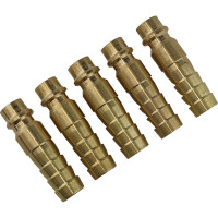 Штуцер быстроразъёмный БРС с выходом под шланг 10 мм, 5 шт HG 1648048