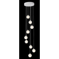 Подвесная люстра Crystal Lux GASPAR SP9 D300 WHITE