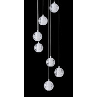 Подвесная люстра Crystal Lux GASPAR SP9 D300 WHITE