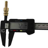 Штуцер быстроразъёмный БРС с выходом под шланг 6 мм, 2 шт HG 1642350