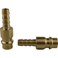 Штуцер быстроразъёмный БРС с выходом под шланг 6 мм, 2 шт HG 1642350