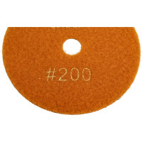 Алмазный гибкий шлифовальный круг 100мм №200 СТД (Сухая) Diam 000142