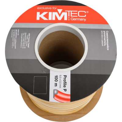 Уплотнитель KIM TEC Р-100 белый 9х5,5мм 57631