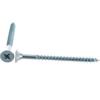 Саморез Стройметиз 6,0х70 универсальный, белый цинк уп. 200 шт. 2151058