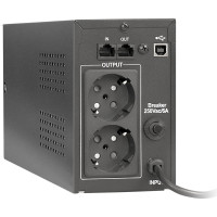 Источник бесперебойного питания ExeGate Power Smart ULB-800.LCD.AVR.EURO.RJ.USB <800VA/480W, LCD, AVR, 2евро, RJ45/11, USB> 212517