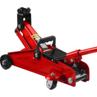 Подкатной домкрат с увеличенным подъемом STAYER r-28 2т, 135-385 мм в кейсе 43156-2-K