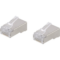 Коннектор для кабеля RJ-45 FTP категория 5Е TDM ELECTRIC в упаковке 2 штуки SQ0561-0026