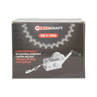 Лебедка барабанная ручная Forcekraft г/п 810кг FK-KB-S-1800(52423)