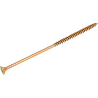 Универсальный саморез с потайной головкой Промрукав острый, 6x150 мм, желтый, 100 шт. PR08.8492