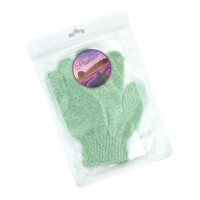 Мочалка-перчатка EUROHOUSE банная 13x18см, полиэстер 16148