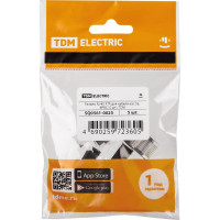 Коннектор для кабеля RJ-45 FTP категория 5Е TDM ELECTRIC в упаковке 5 штук SQ0561-0025