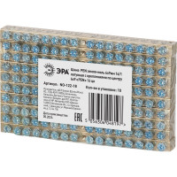 Шина ЭРА NO12218 PEN земля-ноль 6x9мм 16/1 латунная с креплениями по центру Б0047232