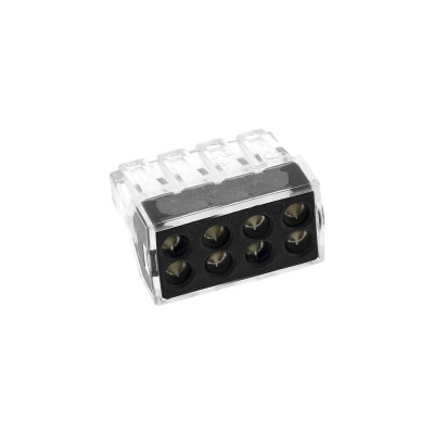 EKF Строительно-монтажная клеммаPROxima СМК 773-108 8 отверстий, 1,0-2,5мм2 (4шт) plc-smk-108r