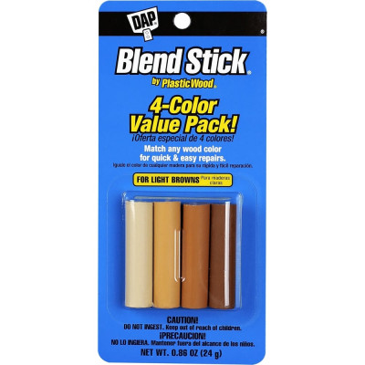 Реставрационный набор карандашей для дерева DAP BLEND STICK 7079804080