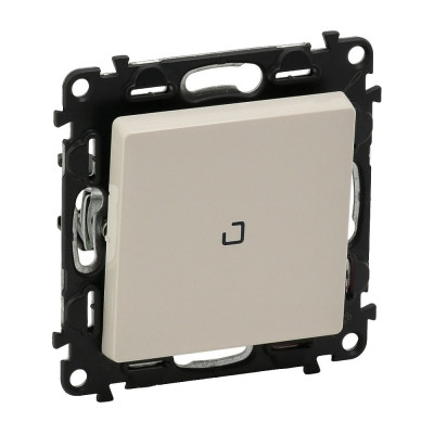 Legrand Механизм выкл. 1-кл. СП Valena Life 10А IP20 250В 10АХ с подсветкой сл. кость Leg 752510