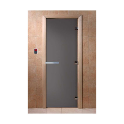 Дверь DoorWood Графит матовый 190x70 DW02551