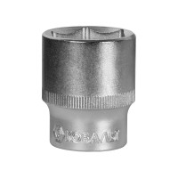 Торцевая головка КОБАЛЬТ 1/2, 27мм, Cr-V 643-163